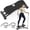 Black, variant on Board with Resistance Bands, Versatile Rocking Stepper, Wobble Board Featuring LCD , 330 lbs High-Capacity Ski Trainer for Full Exercise at