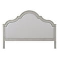 thumbnail image 3 of Maklaine King/Cal Coastal Gray Finish Upholstered Panel Headboard, 3 of 7