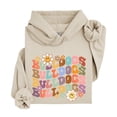 thumbnail image 3 of Bulldogs Hoodie for Women & Teen Girls Groovy Retro School Spirit Game Day Pullover Sweatshirt, 3 of 8
