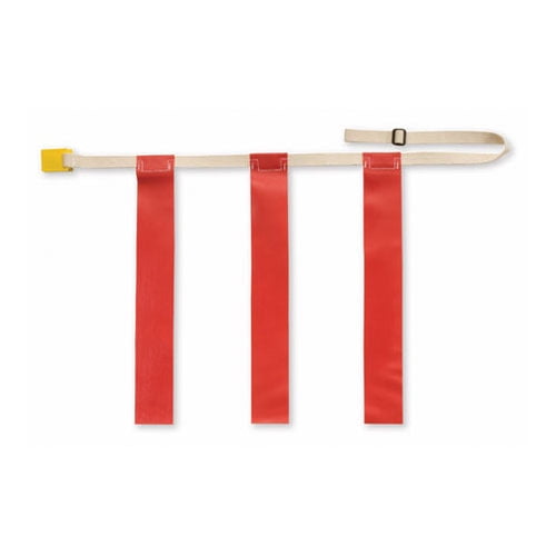 Triple Threat Flag Football Belts, Red