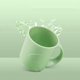 thumbnail image 4 of Tooth Cup Plastic With Handle Cartoon Toothbrush Holder Home Baby Care Products 10.3*7.4cm Green, 4 of 5