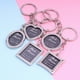 thumbnail image 3 of llaveros de moda con marco de fotos personalizado para parejas, llavero de coche, regalo creativo (plata, 5 estilos), 3 of 7