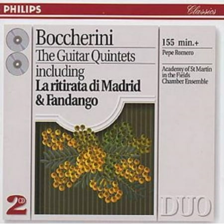 BOCCHERINI: GUITAR QUINTETS (COMPLETE)