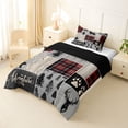 thumbnail image 2 of Feelyou Adventure Twin Comforter Sets, Lodge Cabin Bedding Set, 2-Piece, 2 of 7