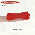 thumbnail image 4 of Uxcell Cuerda Paracord Reflectante de 2 MM 66FT [1PCS] - Cuerda de 3 hebras para Tiendas de Camping y Lonjas [Roja], 4 of 7