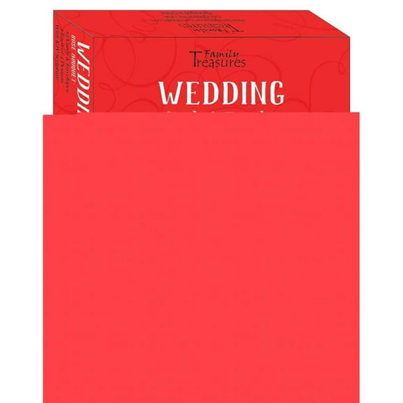 Family Treasures Wholesale 256568 Boxed - Card Wedding-Rose Bouquet - Box of 12