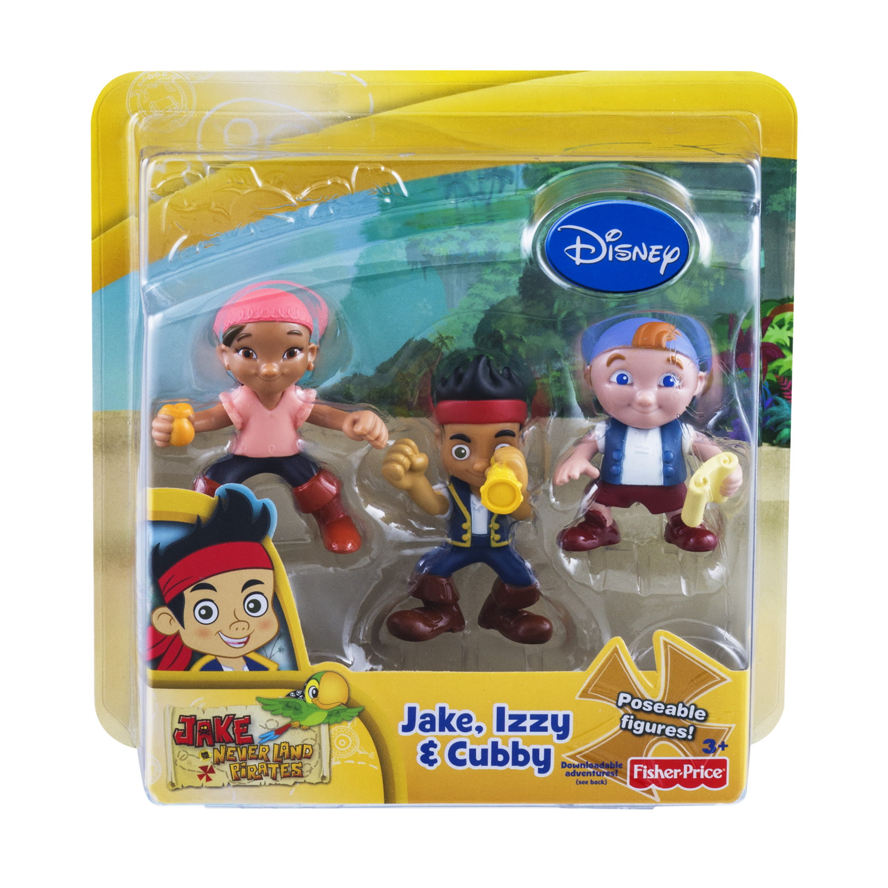 Disney Jake and the Never Land Pirates Storage Cubes Set of 2 Room Organization 