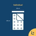 thumbnail image 4 of Protector de Colchón Premium - Extra Suave - Hipoalergénico Antiácaros (Toallín, Individual), 4 of 4
