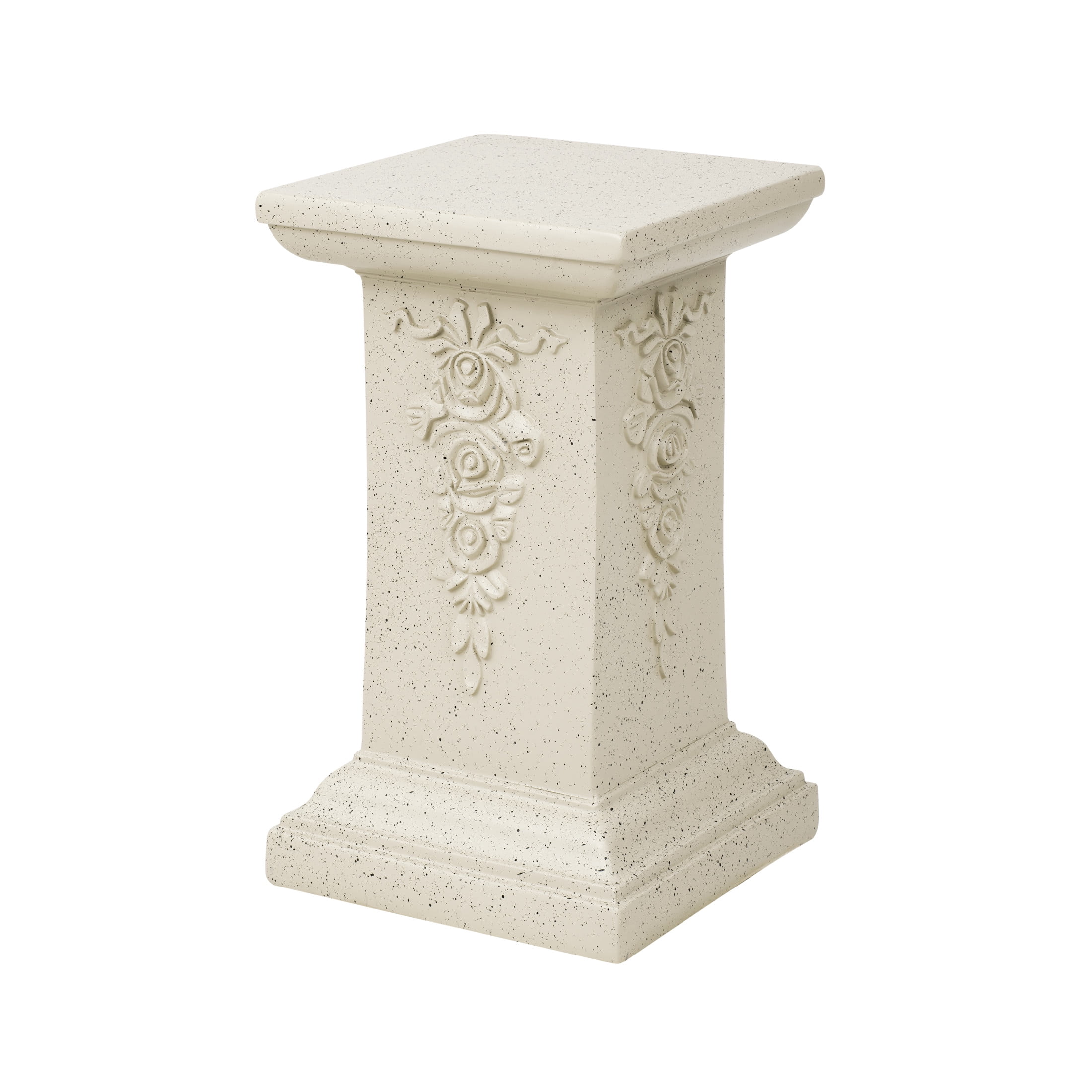Christopher Knight Home 22.44"H MGO Pedestal Plant Stand, Floral Display Column, Sand