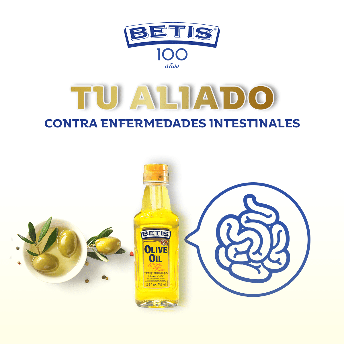Betis Spanish Olive Oil, 100% Pure 8.5 fl oz