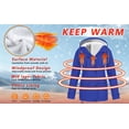 thumbnail image 5 of Rosvigor Womens Sherpa Coats Winter Fleece Jackets Women Windproof Warm Parkas Coats with Hood, 5 of 9