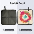 thumbnail image 2 of Leaf Vintage Foldable Seat Cushion for Bleachers, Stadium Seats, Camping & Outdoor Events, Portable Lightweight Pad with Carabiner, 2 of 6