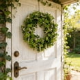 thumbnail image 5 of St Patricks Day Artificial Eucalyptus Wreath Saint Patrick Decorations for Front Door - 20" St Paddys Shamrock Decor for Spring Home Wall Porch Party Supplies, 5 of 8