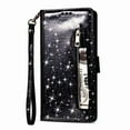 thumbnail image 2 of For Samsung Galaxy Note9 Wallet Leather Case Diamond Glitter Bling Zipper Stand Shockproof Cover, 2 of 7