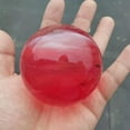 thumbnail image 5 of K-KED 70mm Big Natural Red Smelting Healing Quartz Stone Ball Crystal Sphere W/ Stand, 5 of 9