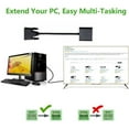 thumbnail image 2 of CSYANXING For Lenovo Dell HP Asus DVI to VGA Converter 20cm Adapter Cable 1080P PC Graphics Plug and Play Reliable, 2 of 9