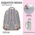 thumbnail image 3 of Exotic Cultural Mandala Backpack for Students Durable and Adjustable Strap School Bag with Traditional Sacred Mandala and Abstract Ornamental Patterns, 3 of 5