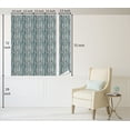 thumbnail image 5 of Ambesonne, Woodland Pattern Peel & Stick Wallpaper for Home, Sketchy Branches, 13"x72", Cadet Blue Green Brown, 5 of 5
