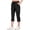 BLACK, variant on Little Donkey Andy Women's Ultra-Stretch Quick-Dry Capri Pants - Lightweight, Drawstring Waist, Cooling Comfort for Hiking, Travel, and Casual Wear Red S