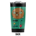 thumbnail image 2 of Adventure Time/Bmo Mask Stainless Steel Tumbler 20 oz Coffee Travel Mug/Cup, Vacuum Insulated & Double Wall with Leakproof Sliding Lid | Great for Hot Drinks and Cold Beverages, 2 of 7