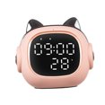 thumbnail image 1 of Reloj despertador inteligente Pequeño reloj despertador intnte de repetición Luz para decoración de de escritorio para -, 1 of 8
