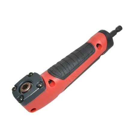 

RABBITH Electric Screwdriver Repair 90 Degree Corner Device ABS Handle Screwdriver Socket Adapter Drill Bit Corner Adapter