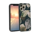 thumbnail image 1 of Big-Leaves-25 Phone Case, Degined for iPhone 12 Pro Case Men Women, Flexible Silicone Shockproof Case for iPhone 12 Pro, 1 of 1