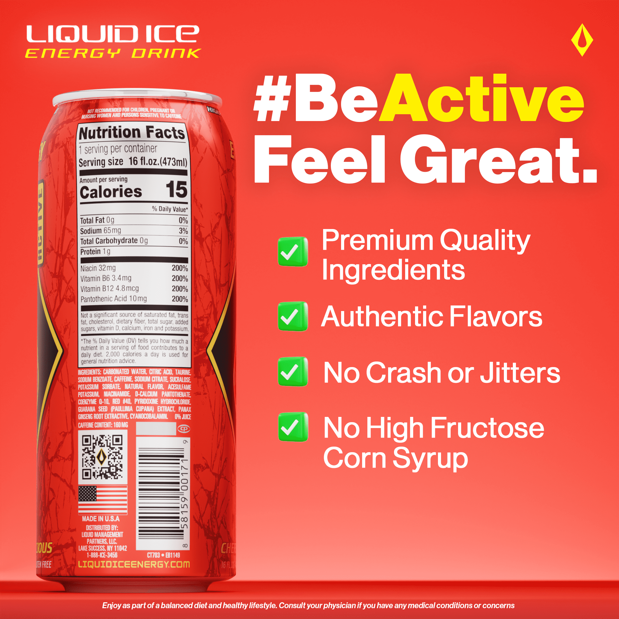 Walmart Black Friday Deals 2025 Liquid Ice Active Energy Drink