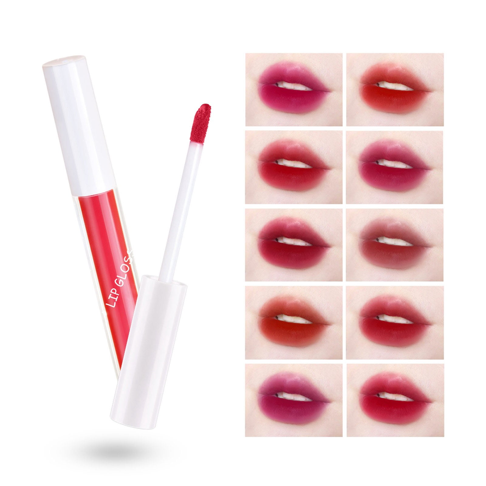 Not So Profusion Sweet Makeup Light Sky Thick Lip Gloss Voltage Lip Gloss Roller Gloss Make up Clear Lipstick Caps All Day Lip Stain 18 Color Ladies Beauty Makeup Sexy Hydrating