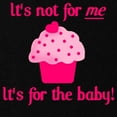 thumbnail image 2 of CafePress - It's Not For Me Maternity Dark T Shirt - Maternity Dark T-Shirt, 2 of 3