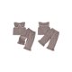 thumbnail image 2 of Conjunto de 2 piezas para niñas pequeñas: top sin mangas con cuello de muñeca y estampado a cuadros, y pantalón con cintura elástica., 2 of 9
