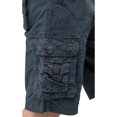 thumbnail image 5 of X RAY JEANS Men's Belted 12.5" Inseam Knee Length Cargo Shorts, Majolica Blue, 28, 5 of 7