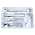 thumbnail image 3 of Mainstays 49-Piece Stainless Steel Flatware Set with Tray Organizer, Service for 8, 3 of 13