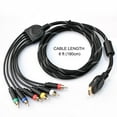 thumbnail image 4 of Component Audio Video Cable for PS2 / PS3 / PS3 Slim, HD Multi Out Composite RCA Audio Video Cable for PS3 (6 Feet), 4 of 7