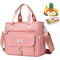 thumbnail image 1 of Loncheras para Mujer y Hombre Bolssa de Almuerzo: BLYPHOO Lonchera Aislada Dos Pisos T&eacute;rmico, Bolsa Hielera de Almuerzo Gran Capacidad, Hielera Ligera Impermeable para Picnic Trabajo Campin, 1 of 7