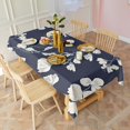 thumbnail image 6 of Pioneer Flower Floral Print Pattern Rectangle Tablecloth 60"x120",Waterproof Polyester Rectangle Table Cloth, Wipeable Spillproof Polyester Tablecloth for Dining, Camping, Indoor and Outdoor, 6 of 6