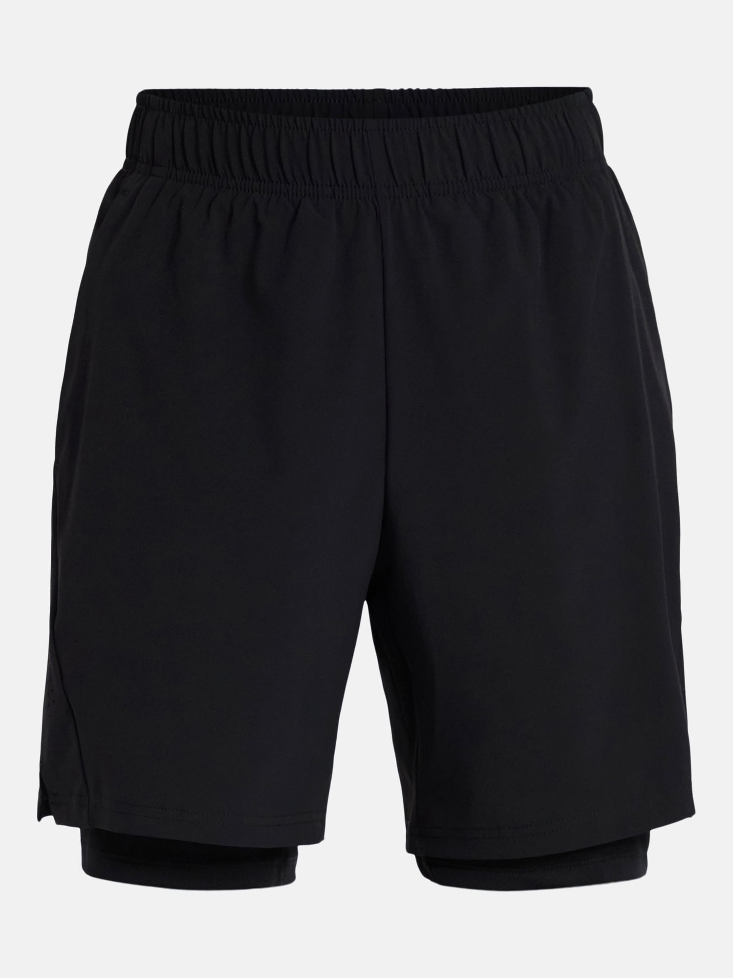Athletic Works Men's and Big Men's 2 in 1 Gym Shorts with Liner, 6" & 8" Inseams, Sizes S-3XL