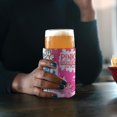 thumbnail image 4 of La Pantera Rosa Funda enfriadora de latas, aislante de bebidas para mantener frías o calientes, funda térmica plegable para latas, portabebidas reutilizable, 4 of 6