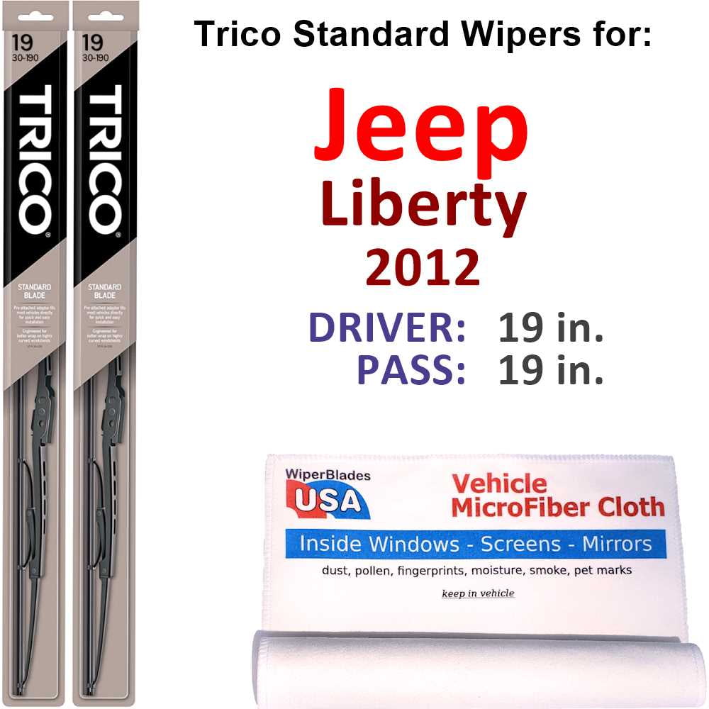 2012 Jeep Liberty Wiper Blades (Set of 2)