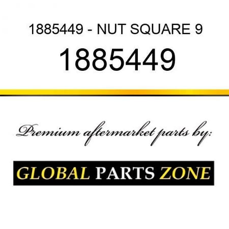 

1885449 - NUT SQUARE 9/16 fits Caterpillar (CAT)
