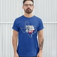 thumbnail image 3 of Tee Hunt Don't California My Texas T-Shirt Texan Pride Southern Attitude Men's Tee, Blue, Large, 3 of 5