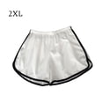 thumbnail image 1 of Pantalones cortos deportivos para mujer Pantalones cortos deportivos sueltos con pierna ancha Pantalones cortos deportivos, blanco, XXL Methold AP001487-05B, 1 of 7