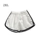 thumbnail image 1 of Pantalones cortos deportivos para mujer Pantalones cortos deportivos sueltos con pierna ancha Pantalones cortos deportivos, blanco, XXL Methold AP001487-05B, 1 of 7