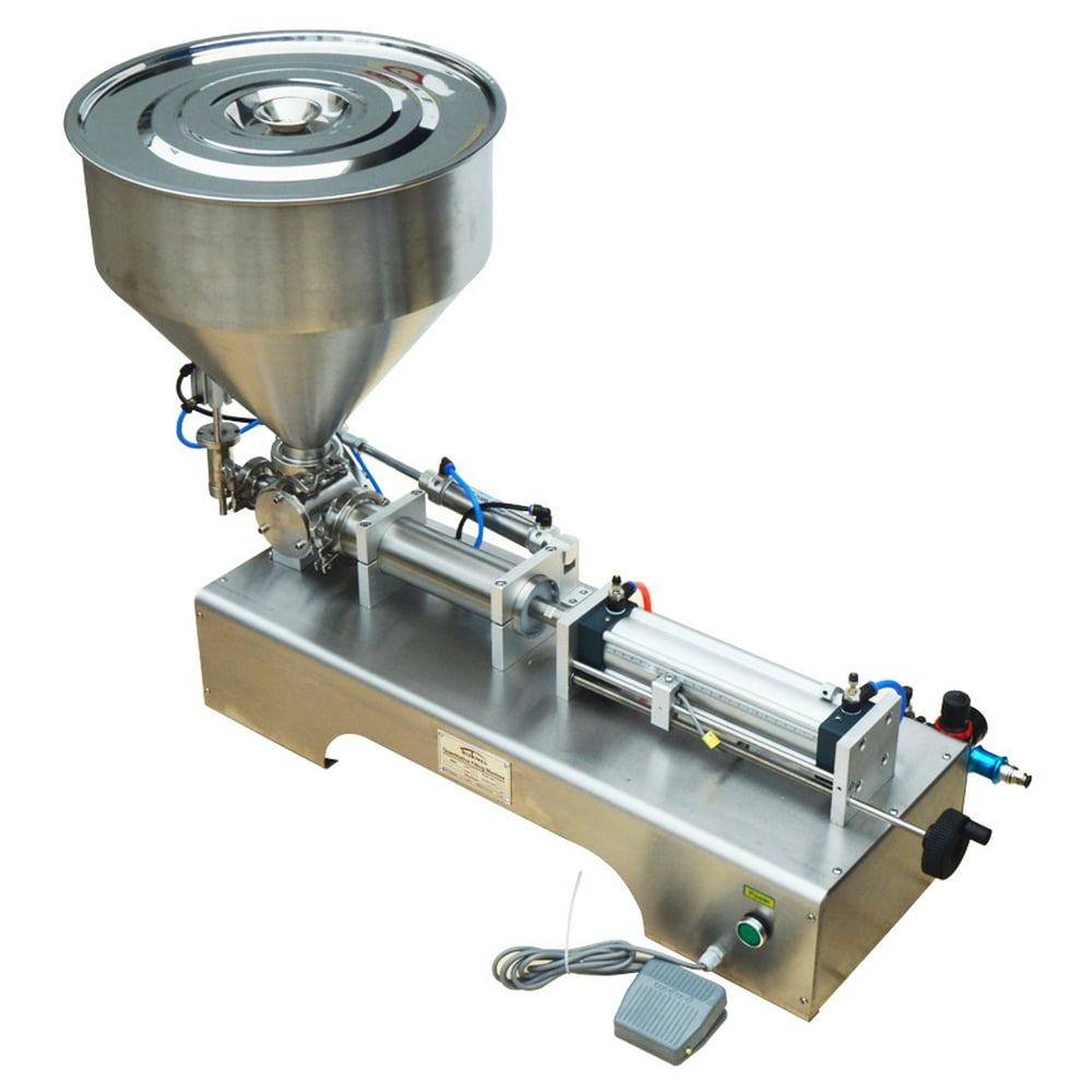 INTSUPERMAI Pneumatic Paste Liquid Fill Filling Machine Piston Filler