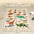 thumbnail image 3 of Large Play Mat 200 x 150 cm for Toddlers, Living Room with Dinosaur Pattern, 3 of 10