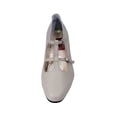 thumbnail image 2 of PEERAGE Helena Women's Wide Width T-strap Leather Shoes, 2 of 6