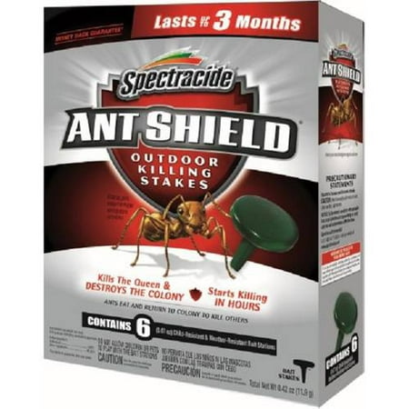 Spectracide Ant Shield Outdoor Killing Stakes, (Best Way To Kill Ant Colony)