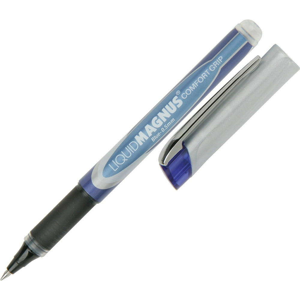 SKILCRAFT Liquid Magnus Grip Rollerball Pens