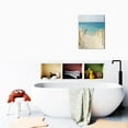 thumbnail image 6 of Coastline View 12X16inch Beach Seascape Painting, Sea Nature Pictures on Canvas Wall Art, Perfect for Living Room, Bedroom, or Office Décor, Easy to Hang, Beautiful Home Decoration, 6 of 7