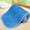 Blue, variant on Face Towel Mop – 30.91" Short Handle Mini Flat Mop for Disposable Face Towels, 6.3" x 3.94" Compact Head, Small Squeeze Mop for Bathroom Sinks, RVs, Kitchens, Wet/Dry Dust Mop with 1 Cloth